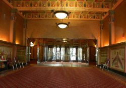 The lobby of Peery's Egyptian Theater. - , Utah