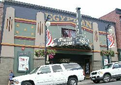 Front of the Egyptian Theatre from across the street. - , Utah