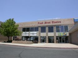 Front of the Flood Street Theaters. - , Utah