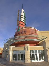 Entrance of the theater by day. - , Utah