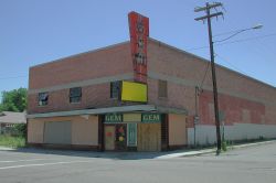 Front of theater from across the street. - , Utah