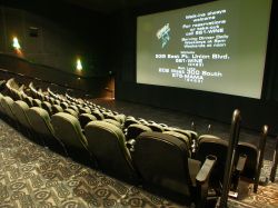 The front seating section and the screen. - , Utah