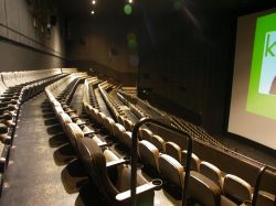 Looking across the balcony seating section at the Megaplex 17 IMAX Theatre. - , Utah
