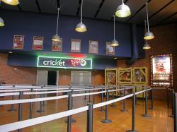 The entrance of the Cricket IMAX Theatre while it was still called the Superscreen.