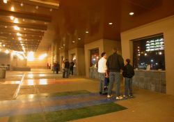 Ticket windows at the theater entrance. - , Utah