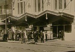 The entrance of the Rex Theatre on 5 April 1912. - , Utah