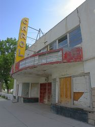 Front facade of the theater. - , Utah
