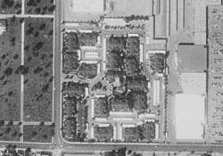 An aerial photo of the former Olympus Drive-In site in 1997. - , Utah