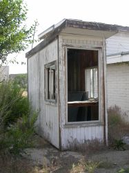 The ticket booth, by the side of the snack bar. - , Utah