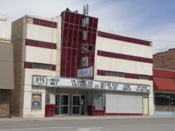 Front of the Huish Theatre in Richfield.