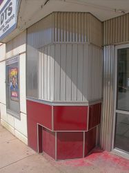The original ticket booth of the theater. - , Utah