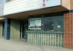 One of the two ticket boothes, with a For Lease sign in the window. - , Utah