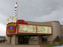 The front of the theater. - , Utah