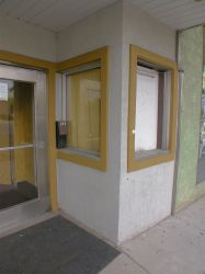 The ticket booth of the former theater. - , Utah