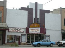The front of the theater from across the street. - , Utah