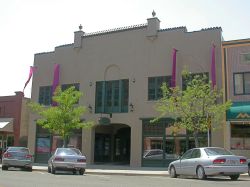 The former Dixie Theater is now known as the Main Street Theater and Ballroom, even though it no longer functions as a theater.  The auditorium is now used as a warehouse. - , Utah