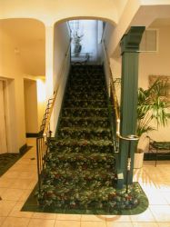 A stairway from the lobby to the ballroom. - , Utah