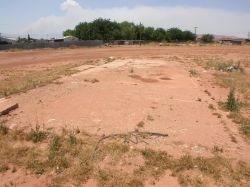 The concrete pad is all that remains of the theater's projection and concession building. - , Utah