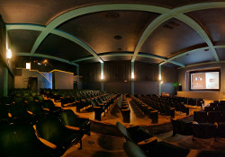 The panorama of the lower auditorium, as it appears without the viewer. - , Utah