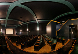 A 'flat' panorama from the back left corner of the auditorium. - , Utah