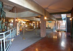 The lobby of Trolley Corners Theater 1 from the south end, next to the elevators. - , Utah