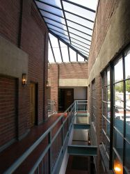 A skylight connects the taller portion of the building where Theater 1 is located to the rest of the complex. - , Utah