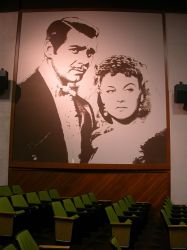A mural in the center of the south wall of Theater 2. - , Utah
