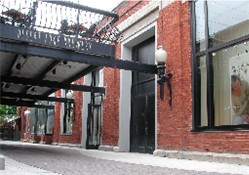 Another entrance to the theater was located on the south side, next to the main building of Trolley Square. - , Utah