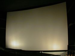 The theater's screen is 82 feet wide, making it the largest in Utah. - , Utah